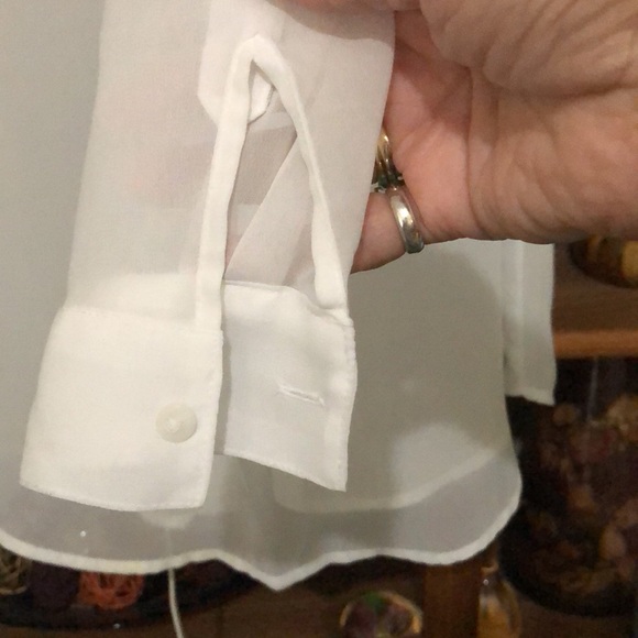 Ladies Decree Sheer Blouse - Picture 4 of 11